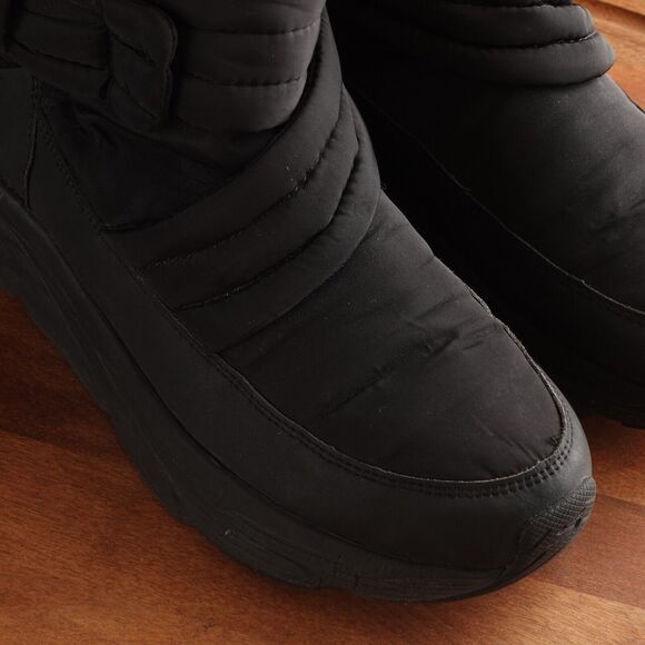 Skechers Boots Womens SZ 11 BLK Max Cushioning Finesse Pull On Ankle Comfort - Picture 4 of 13